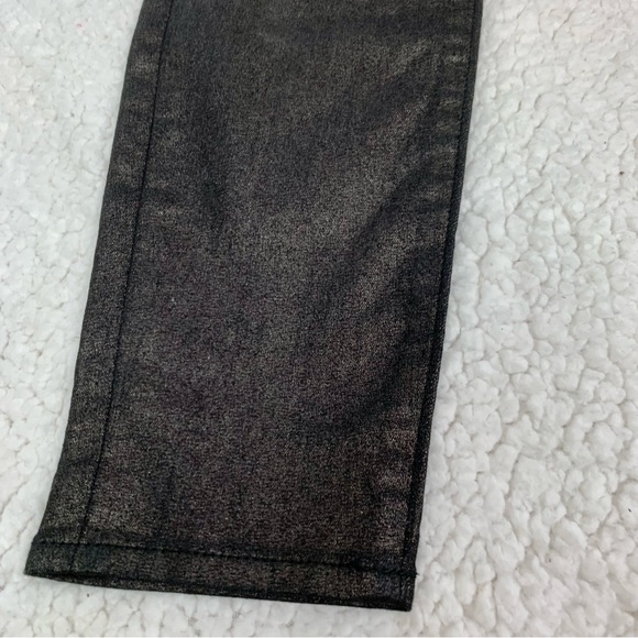 7 FOR ALL MANKIND Skinny in Black Glitter - Picture 6 of 11